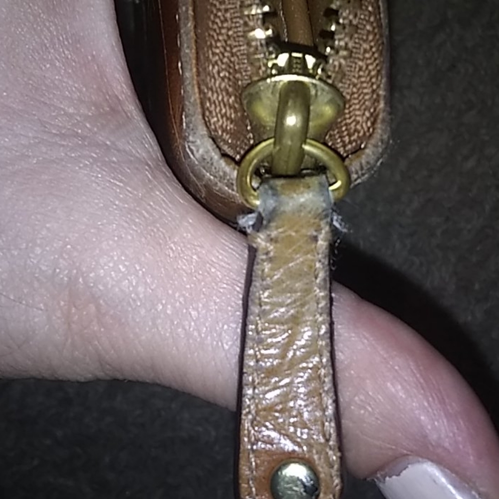 VINTAGE Coach Wallet Crocodile Embossed Leather - Picture 9 of 10